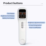The Cold Laser Therapy device is designed to be simple and convenient to use at home. 